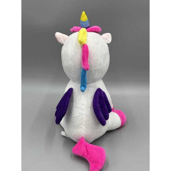 Kawaii Kuties Unicorn W/ Wings Plush 13” Stuffed Animal - Picture 3 of 10